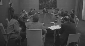 Sitzung mit Abgeordneten aus dem Kreis Siersburg zur Gebietsreform